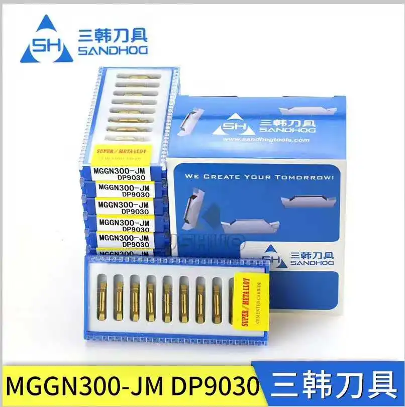 

SH MGGN300-JM DP9030 MGMN300 3MM carbide inserts Grooving Cutting Blade