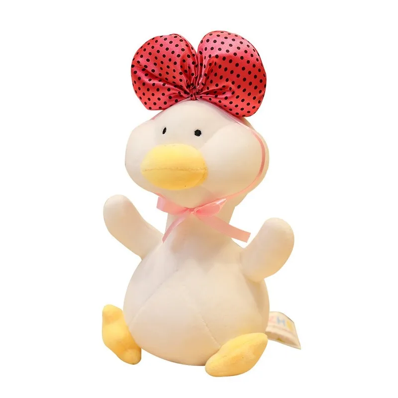 

Big White Duck Pillow Couple Doll Big White Duck Doll Cute Cheering Duck Plush Toy Cartoon Doll Gift
