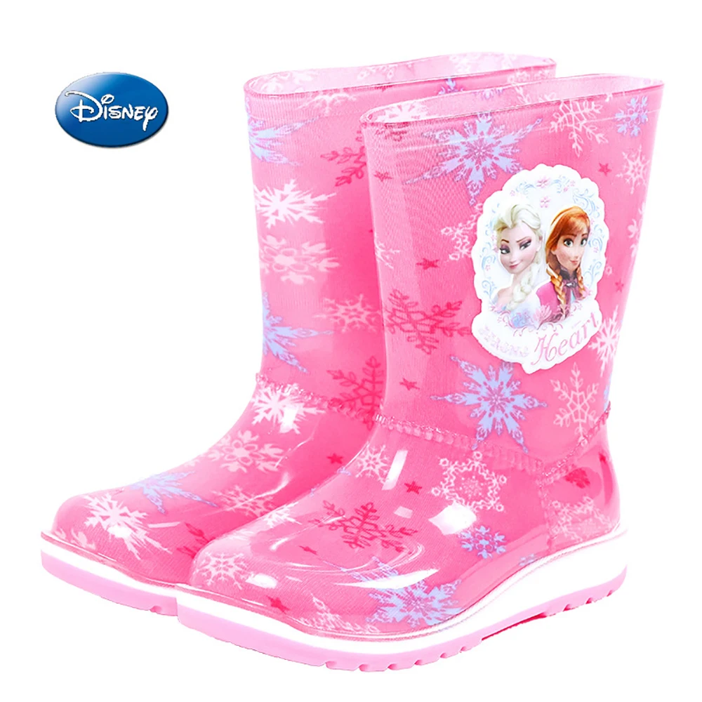 Непромокаемые сапоги для девочек и мальчиков Мультяшные диснеевские