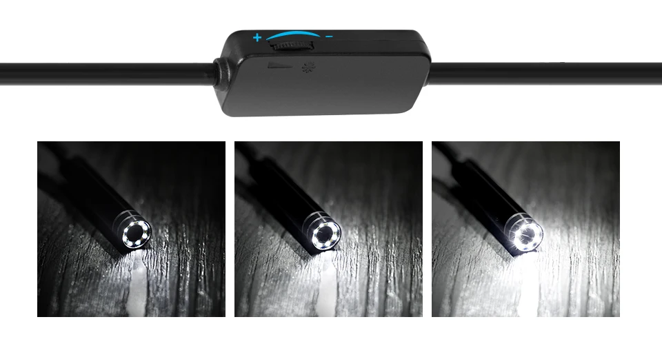 KERUI 1 м 2 м 5 м эндоскоп камера 8 мм Беспроводной Wi-Fi 1200P HD WiFi Водонепроницаемый эндоскоп бороскоп инспекция Android iPhone камера