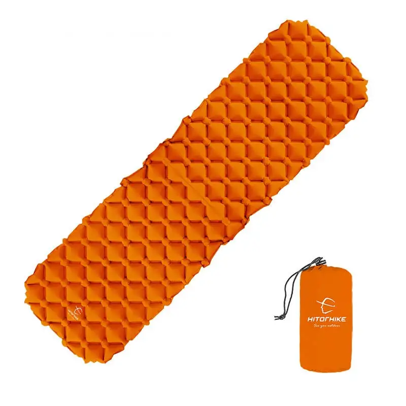 Zerbino Gonfiabile di Campeggio Esterna treccia Ultralight Letto Aria Portatile Sacco A Pelo Tenda Pad |