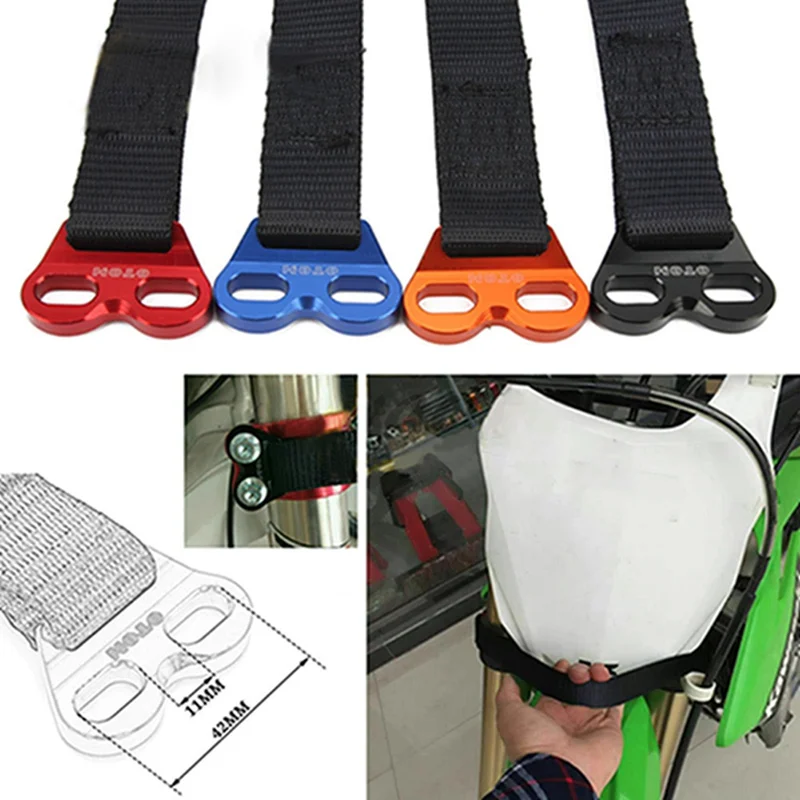 

For KAWASAKI SUZUKI HONDA CRF250R XR400R Road Motocross Universial Rescue Traction Strap Pull Sling Belt