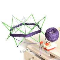 woolen yarn winding machine string ball umbrella stand wire swift support diy knitting winder craft tool sewing accessories