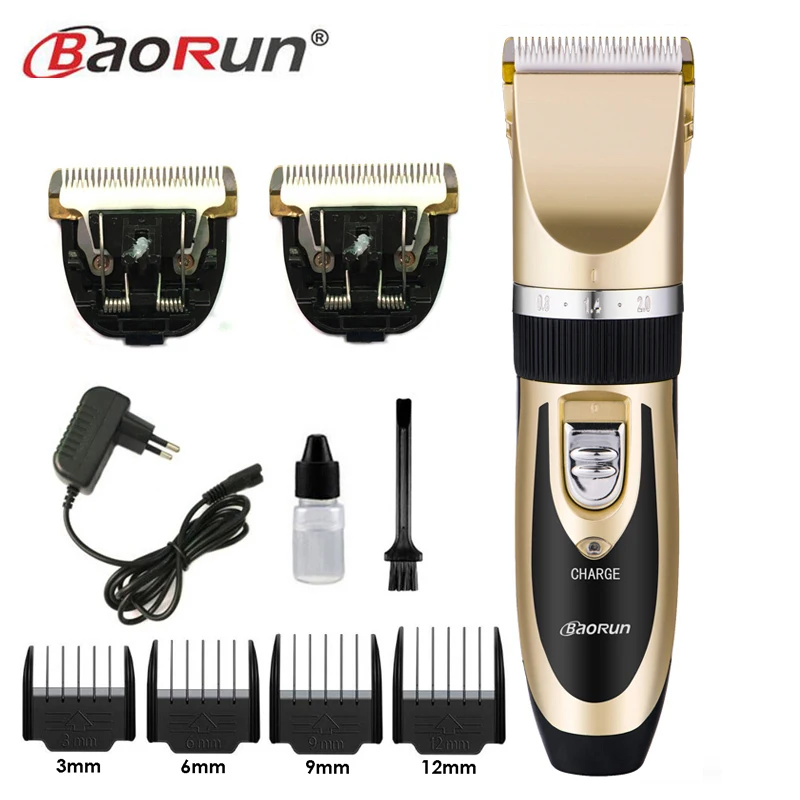 Беспроводная электрическая машинка для стрижки волос профессиональный триммер