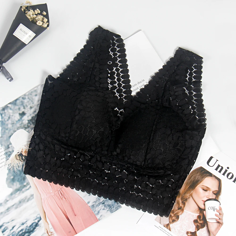 Женский кружевной бюстгальтер без бретелек прозрачный пуш ап бесшовное нижнее