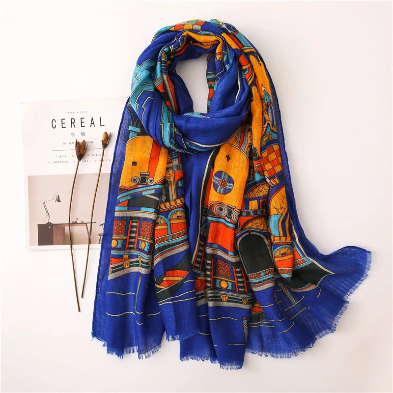 2020 настоящий Хиджаб Женский на весну и осень кондиционер шаль джокер хан издание