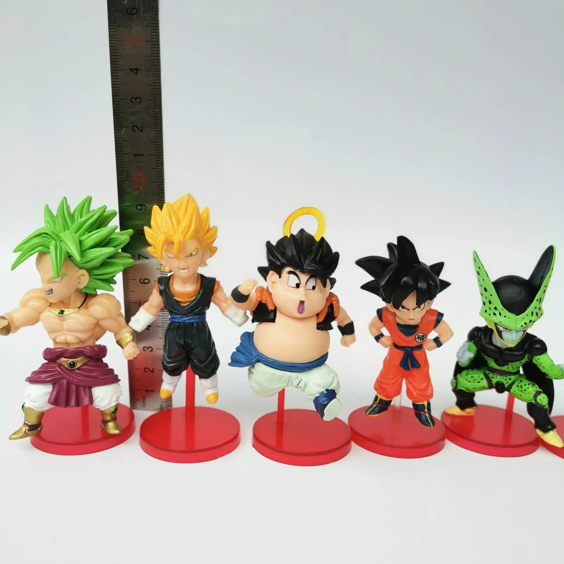 Dragon Ball Super WCF DWC Goku Gohan Bulma Krillin Kaio Pilaf Shu Mai ПВХ Фигурки игрушки 19 шт/случайные поставки