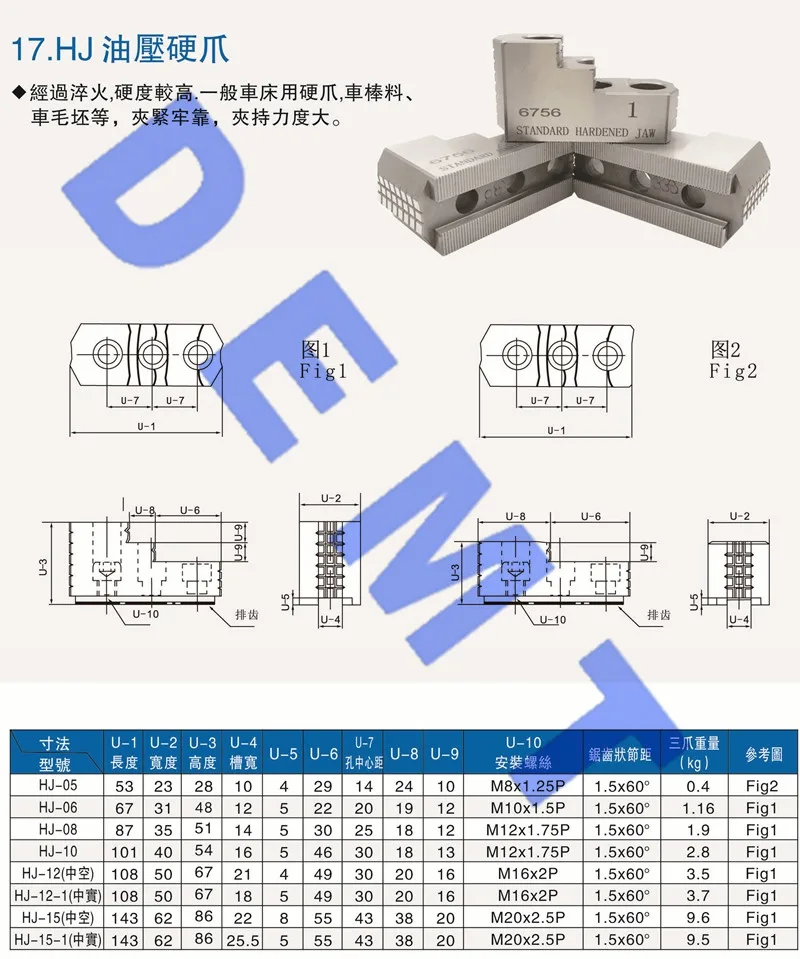 Гидравлический патрон твердый зажим для токарного станка с ЧПУ 5 6 8 10 дюймов 3