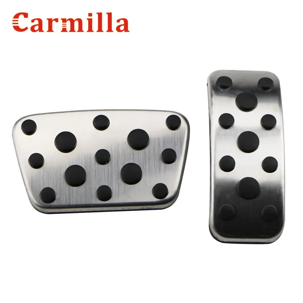 Защитная крышка Carmilla для автомобильных педалей 2 шт. Toyota Camry Highlander Land Cruiser Fortuner Lexus