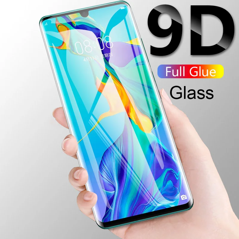 9D защитное стекло с полным клеем для Huawei Honor 10 Lite 20i P30 P20 Защитная пленка экрана P