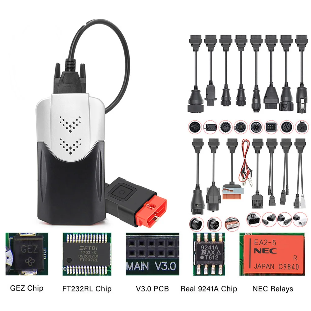 Multidiag Pro + V3.0 PCB multidiag 2020 NEC Реле 2017 3 для BMW Bluetooth obd2 сканер грузовика автомобиля