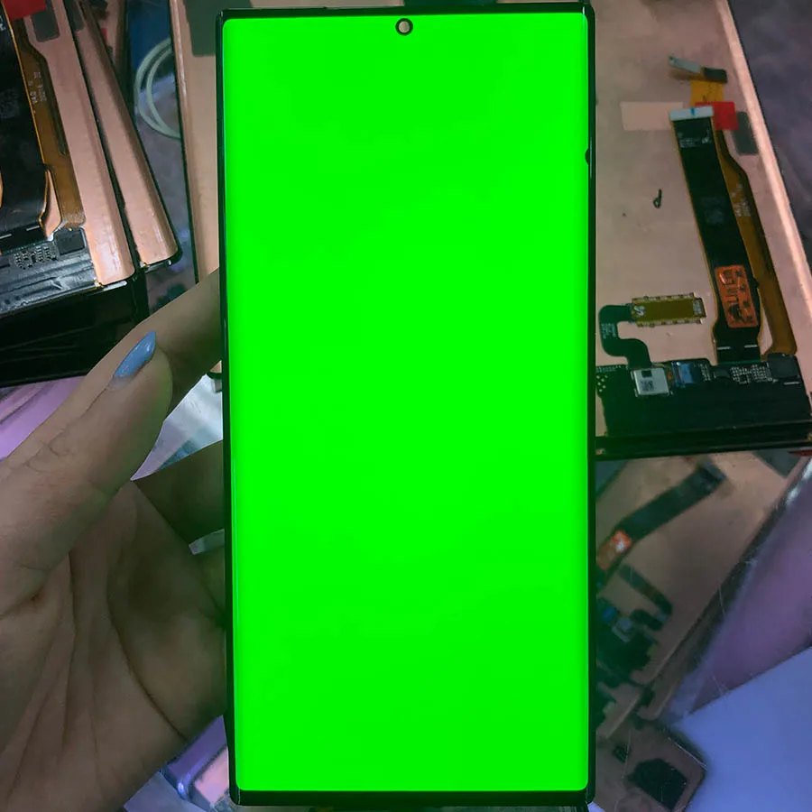 6 9 &quot&quot для Samsung Galaxy Note 20 Ультра 5G N986F N986B ЖК дисплей сенсорный экран группа пятно