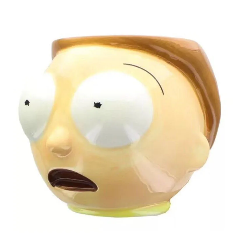 Креативная трехмерная керамическая кружка 3D чашка для завтрака кофе молока и