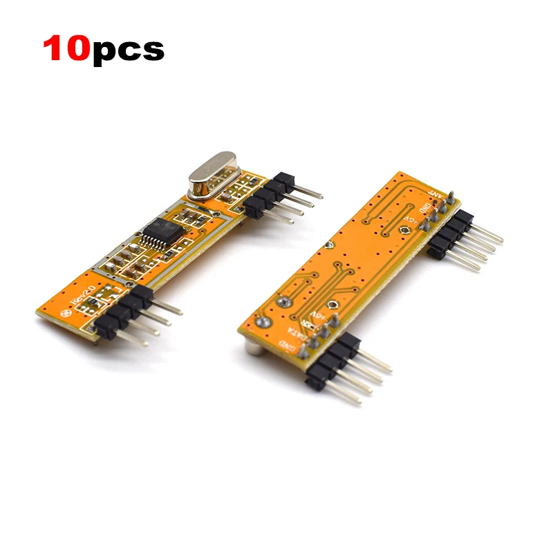 Лучший 10PCS RXB6 433Mhz Superheterodyne модуль беспроводного приемника | Электроника
