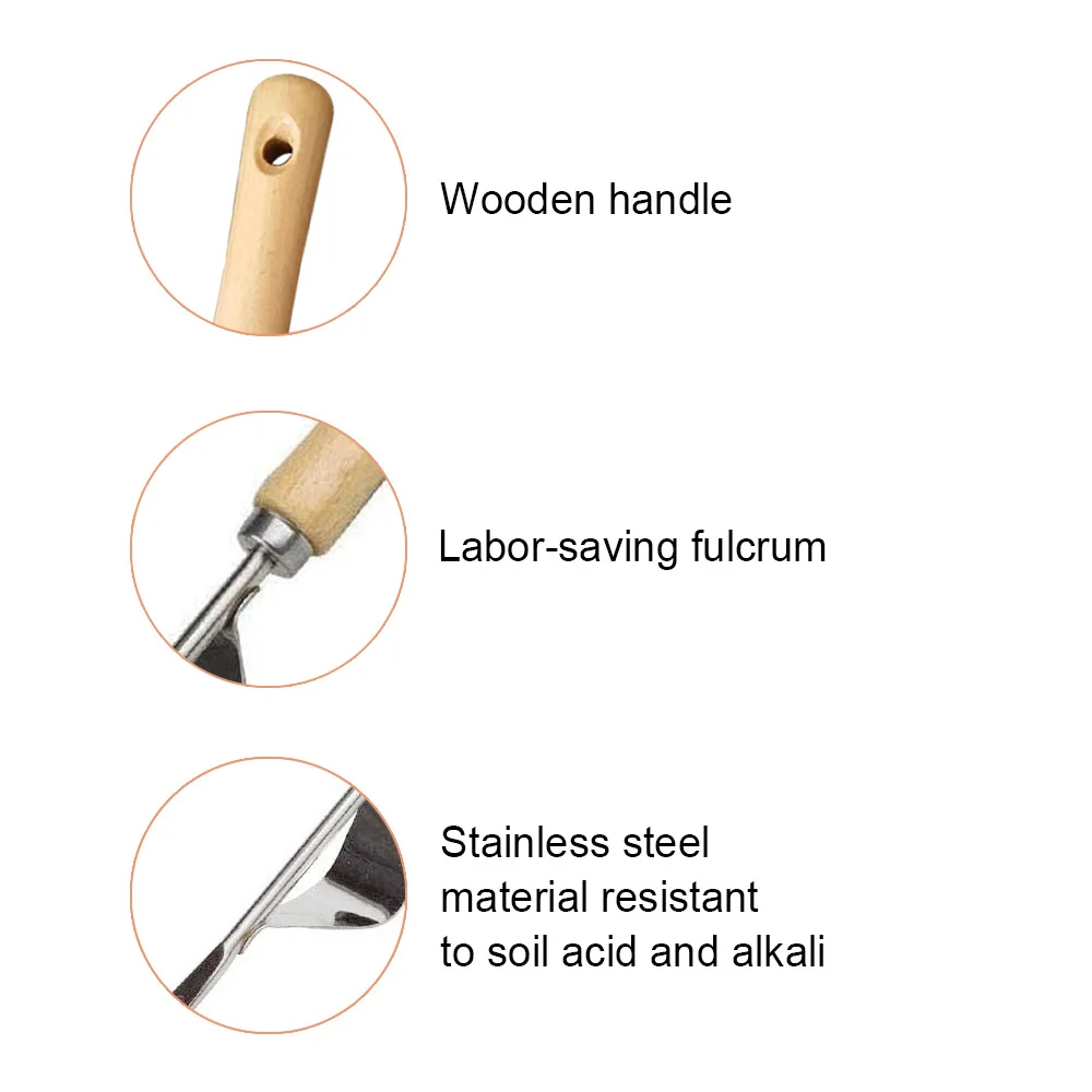 Garden Weeder Tool Hand Non-Slip Premium Gardening for Yard Lawn Farm can CSV | Дом и сад