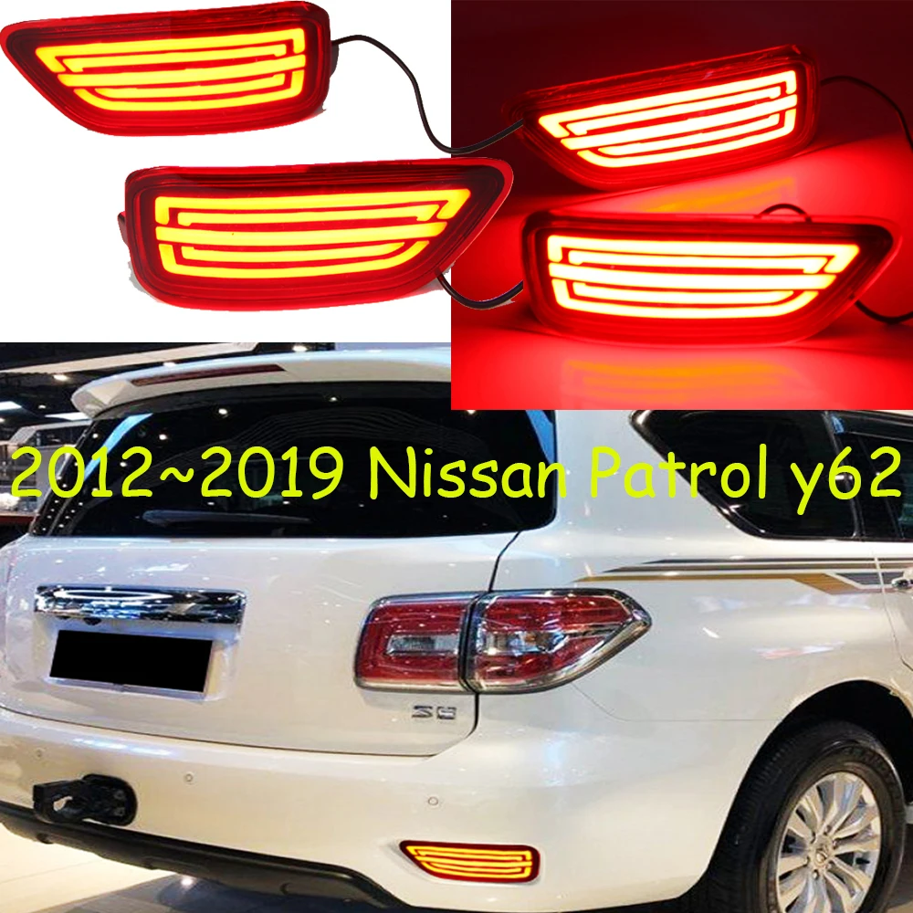 2PCS Rear Fog Lamp For Patrol rear light 2012~2019y Car LED Bumper Light Brake Turn Signal Reflector | Автомобили и мотоциклы