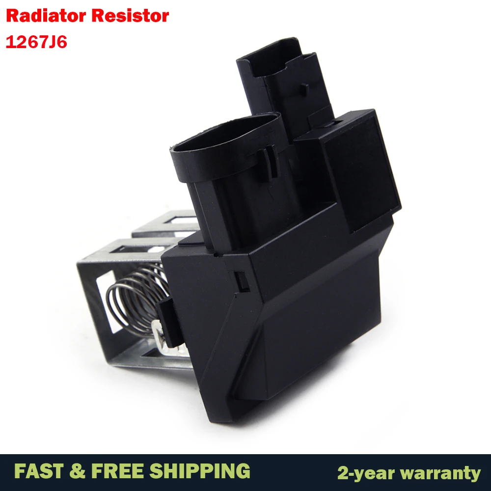 Radiator Fan Motor Relay Resistor  For Citroen C2 C3 C4 C5 DS3 Peugeot 207 208 301 407 508 2008 1267J6 1267J4 9662872380
