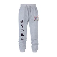 anime attack on titan printed men joggers brand male trousers casual pants sweatpants jogger 14 color fitness workout sweatpants