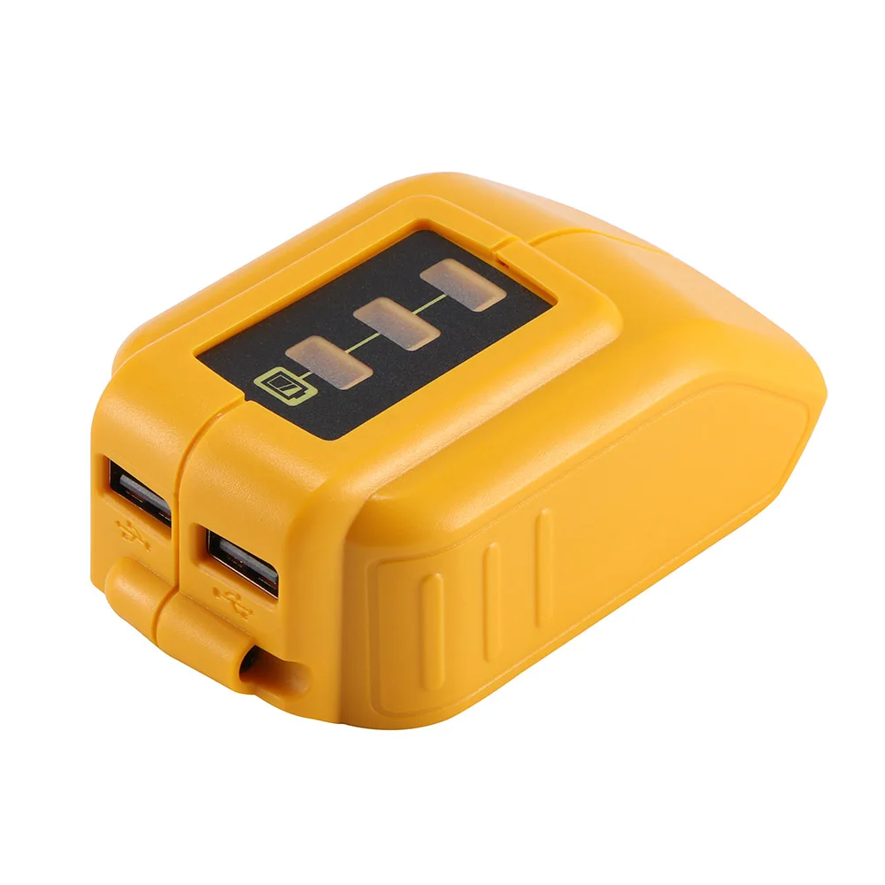 1 шт. USB конвертер зарядное устройство адаптер для DEWALT 14 4 В 18 в 20 литий-ионный