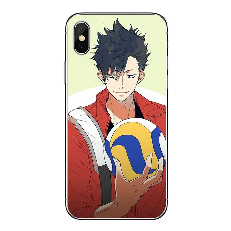Для Xiaomi mi A1 A2 5X6X8 lite SE Pro Max x 2 2S 3 5 5s Kuroo Tetsurou Haikyuu аниме персонаж силиконовый чехол