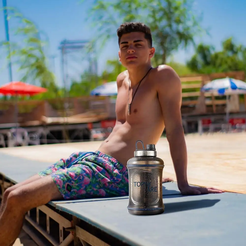 3.2L спортивный шейкер бутылка для тренажерного зала портативная многоразовая