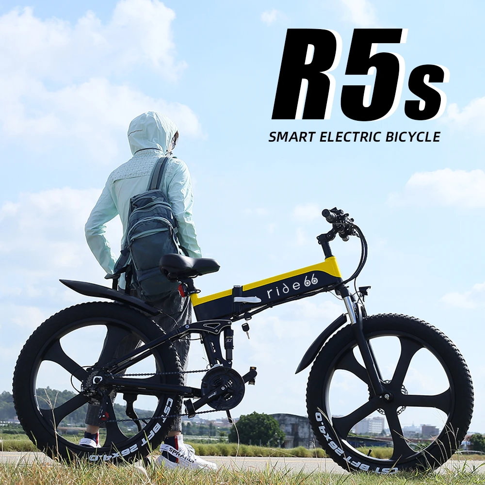 Verkaufen Elektrische Bike 1000W Klapp Ebike Für Erwachsene 48V 12,8 Ah 21 Geschwindigkeit Elektrische Fahrrad 4,0 Fett Reifen E Bike
