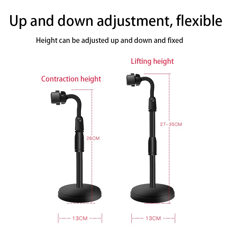 

Live Bracket Desktop Bedside Phone Clip Multi-function Universal Photo Photography Bracket for Mobile Phone Ipad