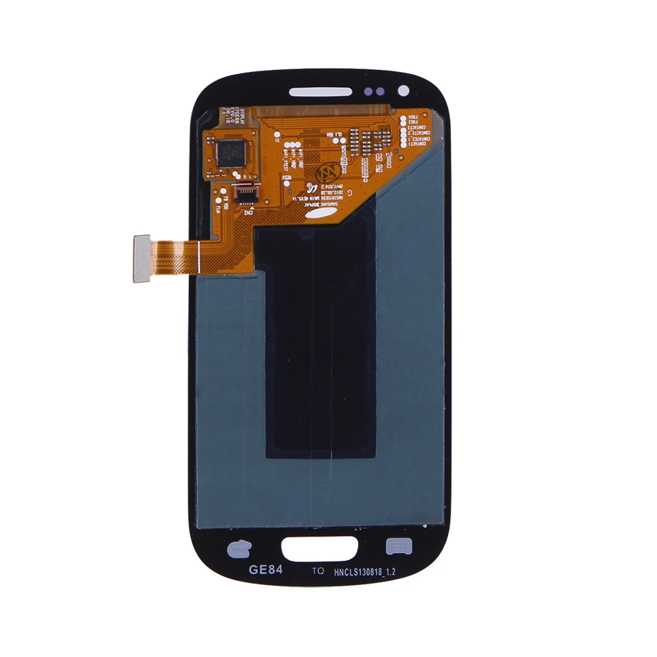 BLACK No Frame Супер AMOLED 4,0 ''ЖК-дисплей для SAMSUNG GALAXY S3 Mini i8190 i8190N i8195 ЖК-дисплей кодирующий преобразователь сенсорного экрана в сборе рамка - Цвет: BLACK No Frame