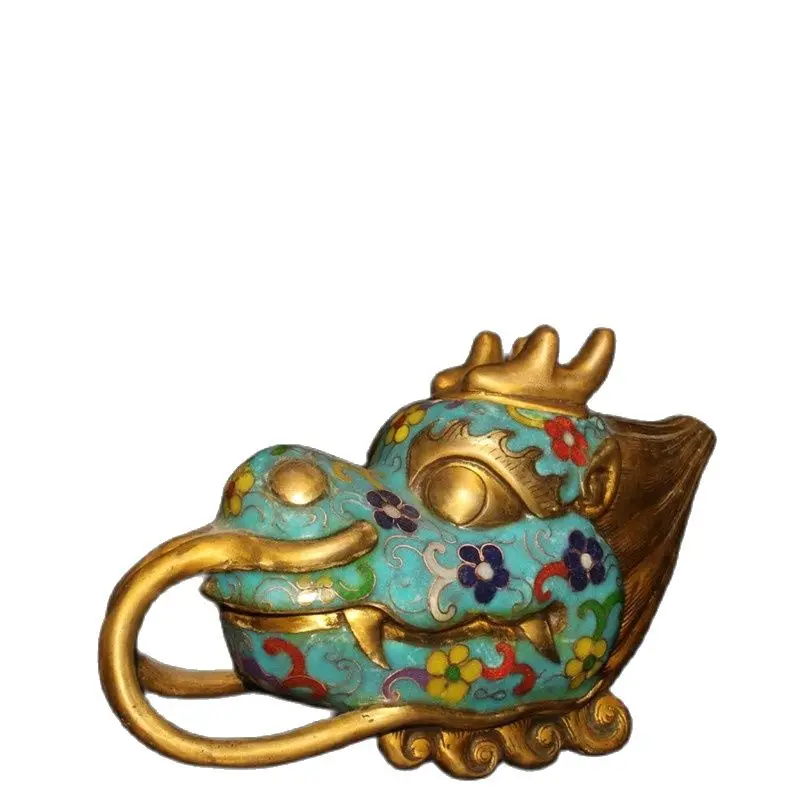 

Pure copper Cloisonne eight trigrams gourd decorative creative ornaments