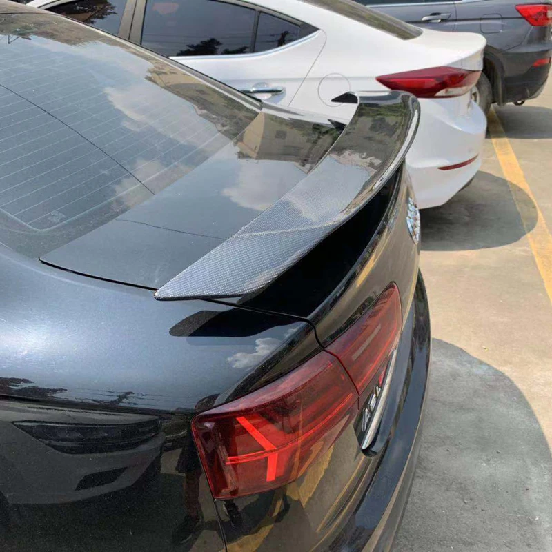 C7 A6 спойлер GT Стиль углеродного волокна спойлер задний багажник крыло для Audi A6 C7/4G 2012-UP