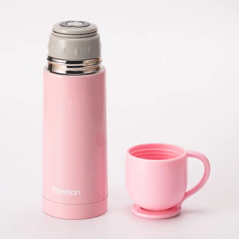 Фляжка для женщин и детей FISSMAN Вакуумная бутылка с двойными стенками из