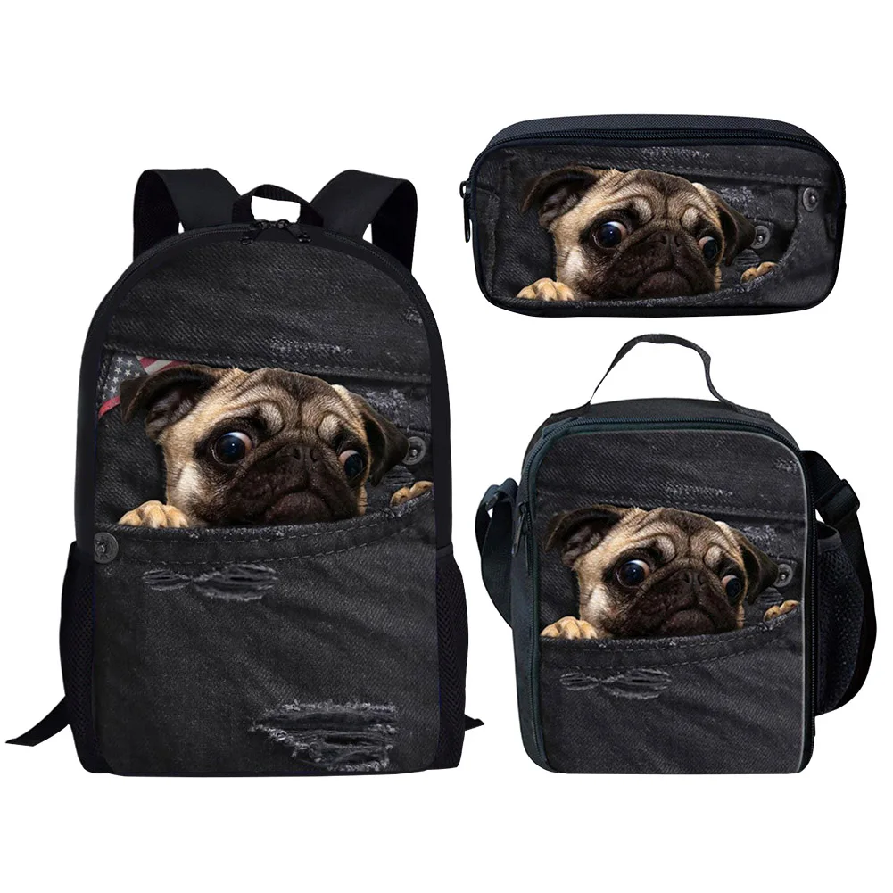 Рюкзак с карманами для домашних животных, школьный ранец для девочек-подростков, дорожные сумки на плечо, клатчи для студентов