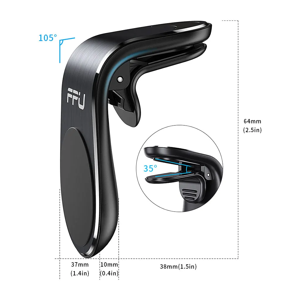 Автомобильный держатель для телефона FPU подставка мобильного в автомобиле