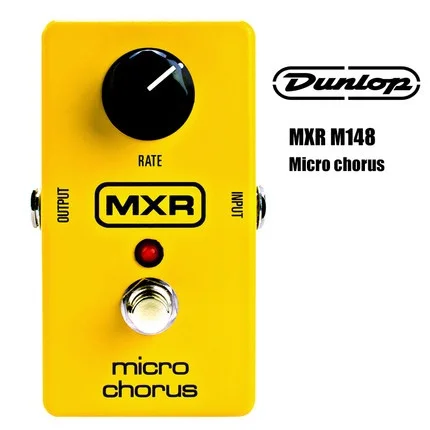 

Dunlop MXR M148 Micro Chorus Analog Chorus Effect Guitar Pedal