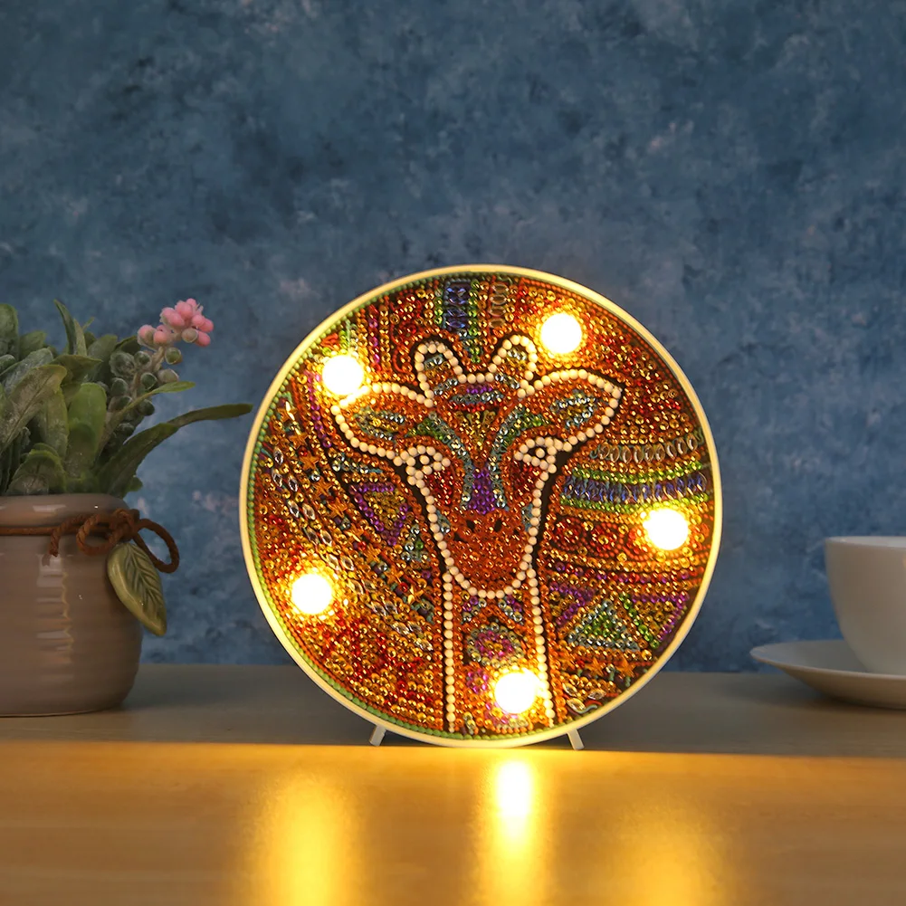 5D DIY Мандала полный дрель алмазов картина светильник Стразы Вышивка