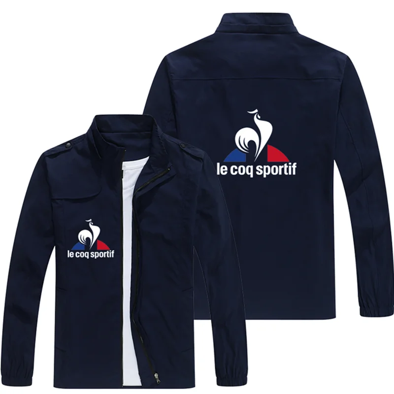 

Sportif Leisure Flight Jacket Men Techwear2021 Autumn Hot Sale Le Coq Fashion Zipper Outer Technology Suit Cover Outdoor