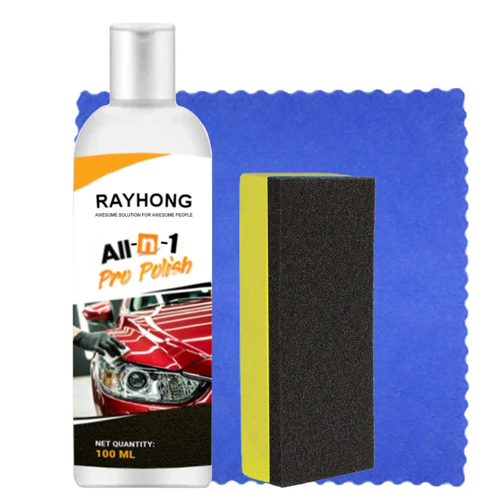 

Все в одном, безопасное использование жидкого воска для полировки автомобиля, средство для защиты автомобиля MC889