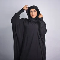 eid hooded muslim women hijab dress prayer garment long khimar jilbab abaya full cover ramadan gown abayas islamic burka niqab