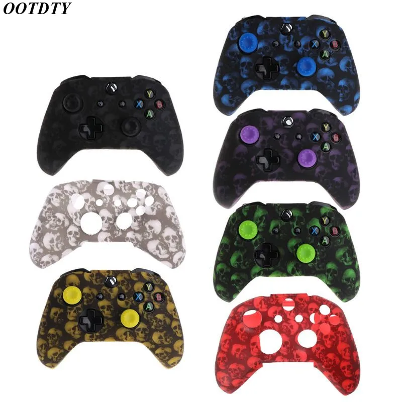 Силиконовый защитный чехол для кожи резиновый с рисунком черепа силиконовый