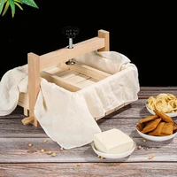 diy wooden press mould sets homemade cheese tofu mold soybean curd making kitchen accessories cooking tools removable equipment