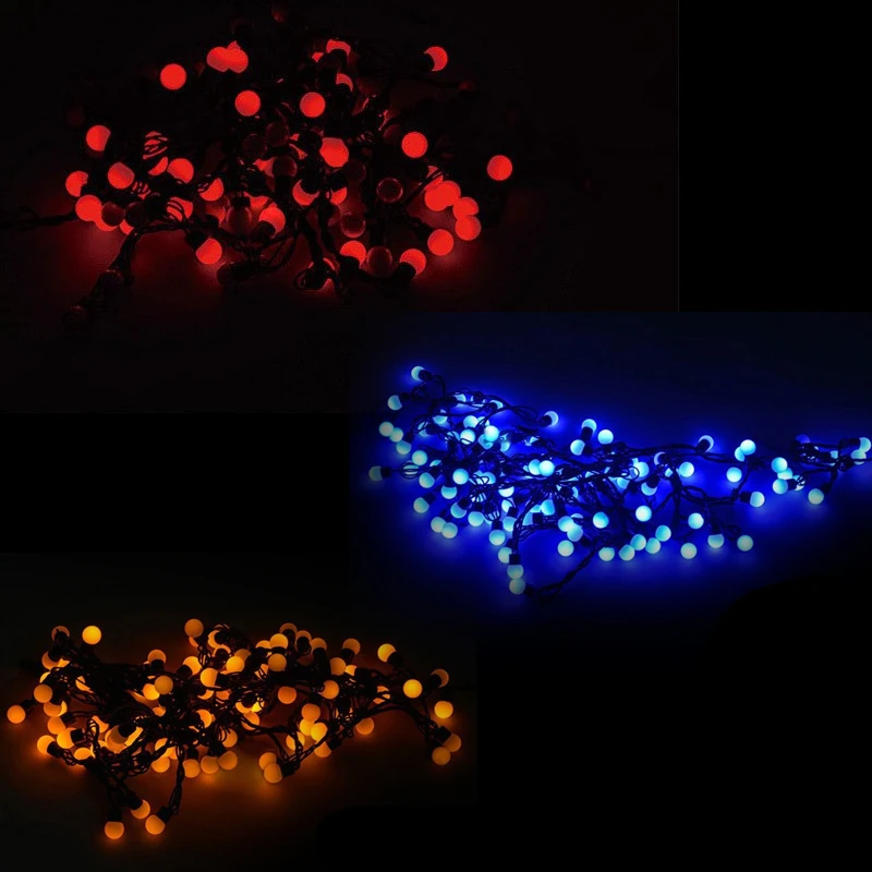 Eslas Fairy Garland LED Ball String Lights 220V EU Plug Waterproof IP65 Outdoor ball Christmas Holiday Wedding Party Decotation | Освещение