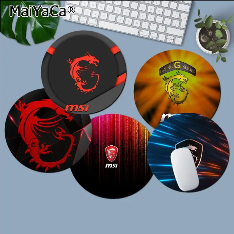 

Maiyaca High Quality MSI Gamer Speed Mice Retail Small Rubber Mousepad Anti-Slip Laptop PC Mice Pad Mat gaming Mousepad