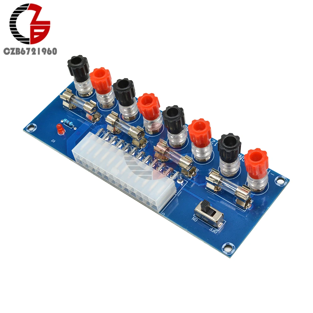 

XH-M229 Desktop PC Chassis Power Supply ATX Transfer Board Power Take off Board Power 24Pin Output Terminal Module