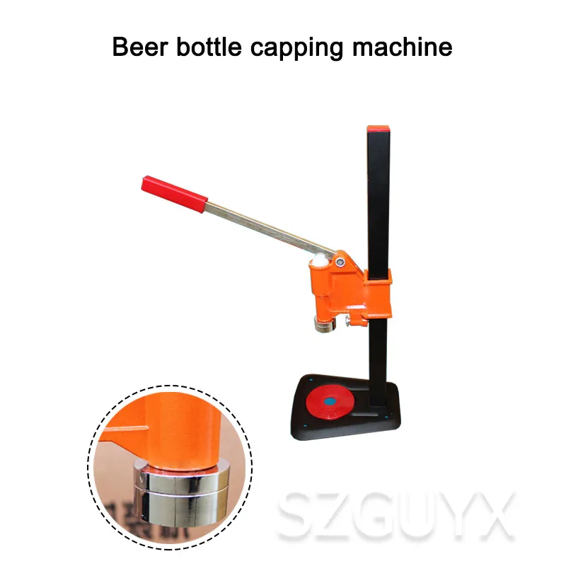 Коммерческое руководство бутылочного пива Кепки для настольного соды Стекло