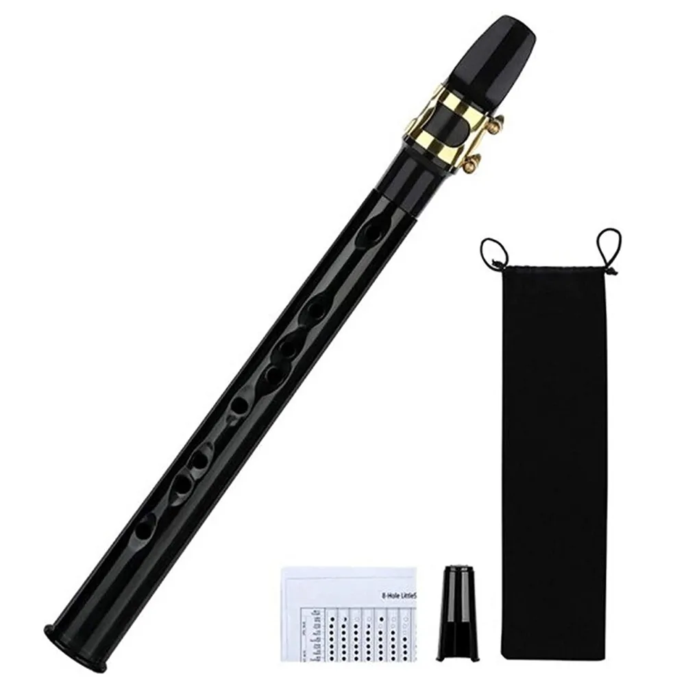Черный карманный мини-саксофон Sax C Key маленький саксофон с сумкой музыкальные