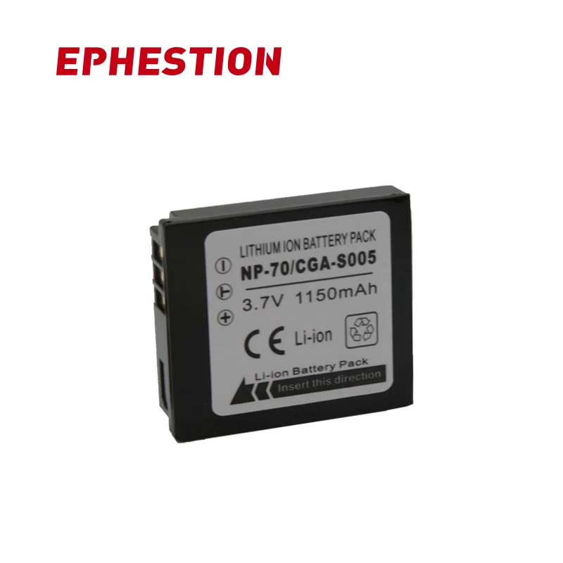 EPHESTION CGA S005 BCC12 S005E DMW батарея для Panasonic Lumix DMC FX180 LX1 LX3 FS1 FS2 FX01|Цифровые аккумуляторы| |