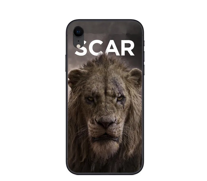 TPU Мягкий силиконовый чехол для телефона Lion King Simba из ТПУ для Apple iPhone 8 7 6 6S Plus X XS MAX 5 5S SE XR чехол Coque Capa - Цвет: TPU