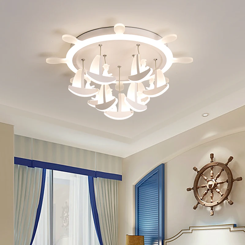 Светодиодные потолочные светильники Пиратская мечта современные лампы для