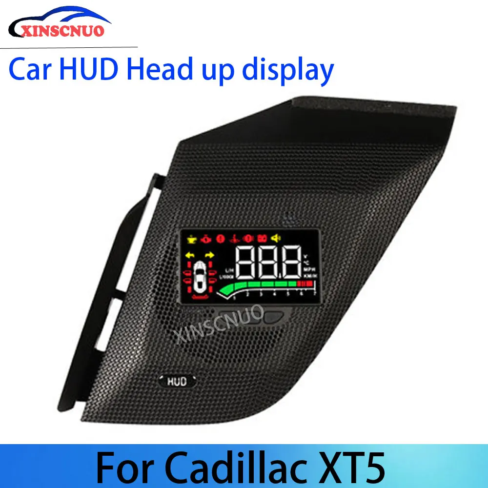 Автомобильный HUD дисплей XINSCNUO для Cadillac XT5 2016 2017 2018 2019 OBD проекционный