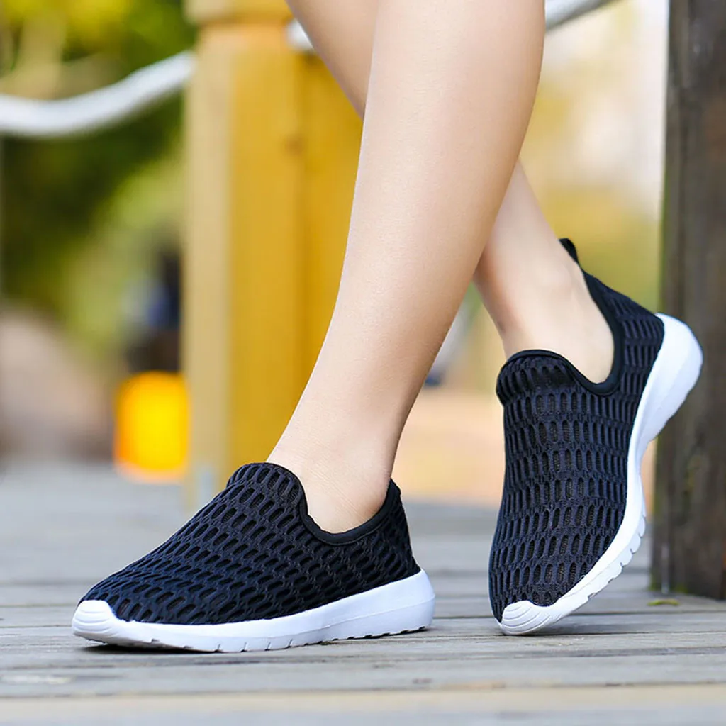 

Fashion Soft Sneakers Lightweight Women Casual Shoes Breathable Female Footwear Walking Running Shoes Summer Sport Shoes